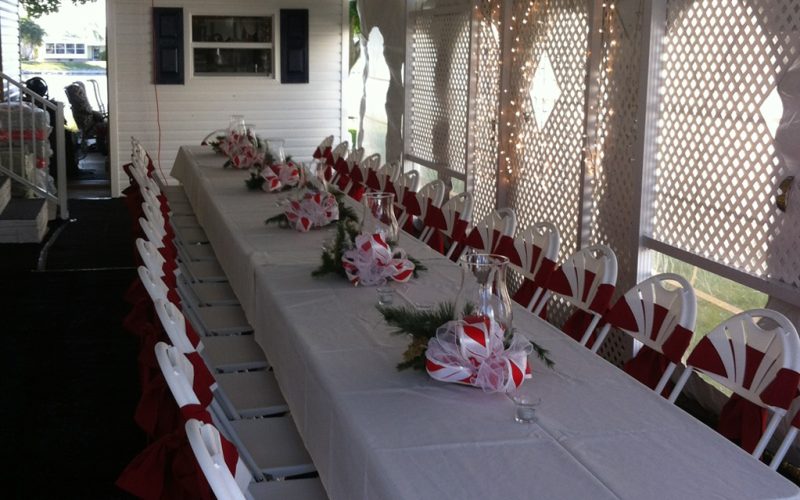 Holiday event design by Creative Events & Rentals in Southwest Florida